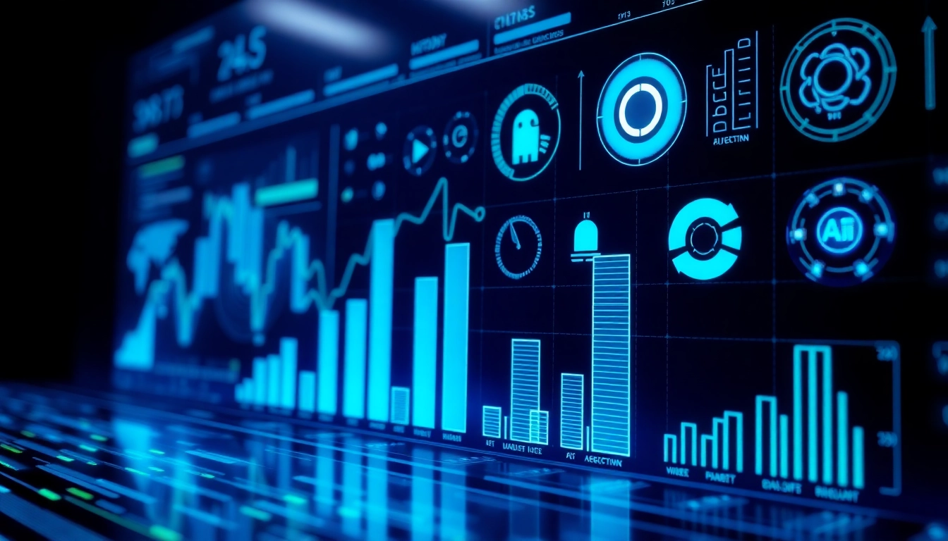 Aicoin digital trading chart illustrating cryptocurrency market data and AI analysis in a